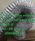 Hình ảnh: Ống gió mềm nhôm d100 không bảo ôn hút mùi, hút khí