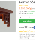 Hình ảnh: bàn thờ gỗ  hp021