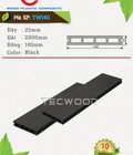Hình ảnh: Sàn gỗ ngoài trời TecWood TW140 Black