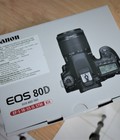 Hình ảnh: Canon EOS 80D Kit 18 55 stm mới 100% nguyên seal