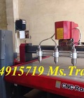 Hình ảnh: Máy CNC đục gỗ 4 đầu Máy CNC 1325 4 đầu đục