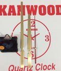 Hình ảnh: Máy đồng hồ treo tường kim trôi Kanwood trục 18mm, kim 
