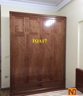 Hình ảnh: Tủ Gỗ Xoan Đào 4 Buồng TQA17