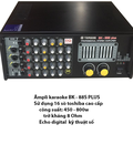 Hình ảnh: Âmpli 16 sò lớn cao cấp karaoke BK 88S Plus
