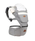 Hình ảnh: Địu em bé đa chức năng I Angel Nature Hipseat Carrier IA 127 AG 3 36 tháng Xám