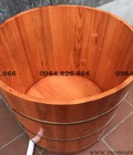 Hình ảnh: Bồn Tắm Gỗ Thông Tròn