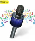 Hình ảnh: Mic hát bluetooth Titan M01 bảo hành 12 tháng