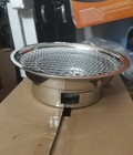 Hình ảnh: Bếp nướng than hoa inox đặt âm bàn giá rẻ cho quán lẩu nướng