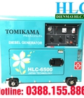 Hình ảnh: máy phát điện chạy dầu Tomikama HLC 6500