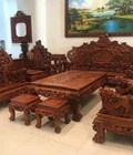 Hình ảnh: Bộ Bàn Ghế Nghê Đỉnh Gỗ Hương Đỏ