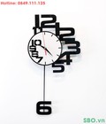 Hình ảnh: Đồng hồ treo tường kim trôi với thiết kế ấn tượng