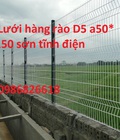 Hình ảnh: Lưới hàng rào D5 a50*150 sơn tĩnh điện dạng chấn sóng
