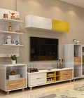 Hình ảnh: Kệ tivi treo tường và đặt sàn đa dạng mẫu mã cho gia đình