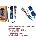 Hình ảnh: Micro có dây SN 688 KTV