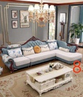 Hình ảnh: Sofa góc L tân cổ điển đẹp tại tphcm - Sofa chữ L tân cổ
