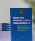 Hình ảnh: Các Nghị Quyết của Hội đồng thẩm phán Tòa án nhân dân tối cao về hình sự, dân sự, hành chính, thương mại, hôn nhân gia