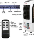 Hình ảnh: Máy làm mát không khí SUNHOUSE SHD7731 Nhựa ABS, Bình nước 45 lít, làm mát trong phòng, có BÁN GÓP