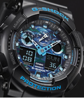 Hình ảnh: Đồng hồ nam dây nhựa g shock GA 100CB 1ADR chính hãng