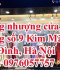 Hình ảnh: Sang nhượng cửa hàng số 9 Kim Mã