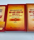 Hình ảnh: Bộ Bình luận khoa học Bộ luật hình sự 2015, được sửa đổi bổ sung 2017