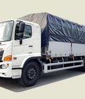Hình ảnh: Xe tải HINO 15T6 thùng mui bạt FL8JTSA, thùng 7m7, 330tr nhận xe