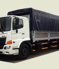 Hình ảnh: Xe tải Hino 8T2 thùng bạt FG8JP7A, thùng 7m2, 1 tỉ 385 lăn bánh