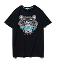 Hình ảnh: Áo phông màu đen thêu mặt cọp L47