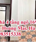 Hình ảnh: Bán nhà 4 tầng ngõ 169 đường Hoàng Mai, Hà Nội