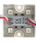 Hình ảnh: Module 4 bóng 3535 đế nhựa 5054smd đỏ Led Hiệp Tân Vật tư led