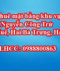 Hình ảnh: Cho thuê mặt bằng khu vực chợ Nguyễn Công Trứ, phố huế, hai bà Trưng, Hà Nội