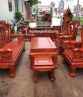 Hình ảnh: Bộ bàn ghế Minh Quốc Voi gỗ hương đá