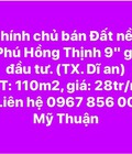 Hình ảnh: Bán đất nên Phú Hồng Thịnh 9 giá đầu tư