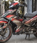 Hình ảnh: Tem trùm Exciter 150 2019 Hàm cá mập nhôm đen đỏ tại Decal46