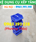 Hình ảnh: Kệ dụng cụ xếp tầng, Khay nhựa đựng linh kiện có tắc kê, Hộp nhựa cơ khí