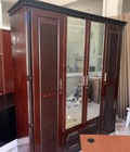 Hình ảnh: Thanh lý tủ quần áo 4 cánh gỗ MDF giá rẻ