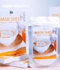 Hình ảnh: Mặt nạ sữa chua mật ong Pizu Mask Sheet Yogurt Honey Collagen