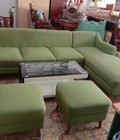 Hình ảnh: Dọn thanh lý gấp bộ sofa xanh rêu cao cấp giá cực rẻ