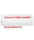 Hình ảnh: Điện máy Thành Đô tổng kho phân phối Điều Hòa LG Inverter V18ENF 18.000BTU 1 Chiều