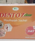 Hình ảnh: Dành cho các mẹ đang bầu và chuẩn bị sinh con nhé, Nước súc miệng thảo dược Hàn Quốc Dentozclear gói tiện dụng 12ml