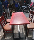 Hình ảnh: Cần thanh lý gấp bộ bàn ghế ăn gỗ cao cấp giá rẻ