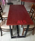 Hình ảnh: Thanh lý gấp bộ bàn ghế ăn A15 giá rẻ
