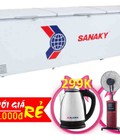 Hình ảnh: Tủ Đông 3 Cánh Sanaky Inverter 1200 Lít Vh 1399hy3 Đồng R600a