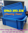 Hình ảnh: Thùng nhựa đặc có nắp, hộp nhựa cơ khí cao cấp tại Hà Nội