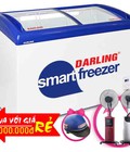 Hình ảnh: Tủ Đông Kiếng Cong Darling Inverter 400 Lít Dmf 4079aski Đồng R134a Kem