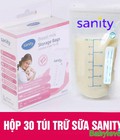 Hình ảnh: Combo 2 hộp túi trữ sữa Sanity Đức 210ml 30 túi/hộp