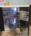 Hình ảnh:  Kệ góc 4 rổ dành cho tủ bếp dưới