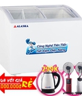 Hình ảnh: Tủ Đông Cửa Kiếng Lùa Alaska 500 Lít Sd 501y Nhôm R134a Kem