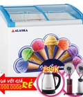 Hình ảnh: Tủ Đông Cửa Kiếng Lùa Alaska 350 Lít Sd 500y Nhôm R290/R134a Kem