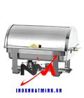 Hình ảnh: Nồi hâm buffet chữ nhật inox nắp mở 1/2 BF721R61-2