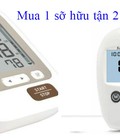 Hình ảnh: Máy đo huyết áp bắp tay JPN600 tặng máy đo đường huyết